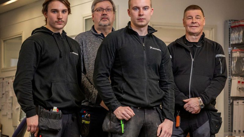 Kantaputki Oy työllistää sekä nuoria suoraan koulunpenkiltä että jo kokeneita pitkän linjan ammattilaisiakin